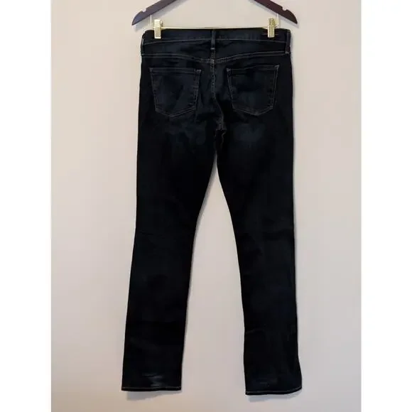 Citizens of Humanity Ava Low Rise Straight Leg Jeans - Dark Wash - Size 28 Y2K - Picture 5 of 16